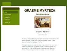 Tablet Screenshot of graememyrteza-artist.com